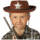 Chapeau cowboy marron enfant