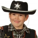 Chapeau cowboy noir enfant