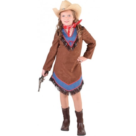 Déguisement cowgirl fille luxe