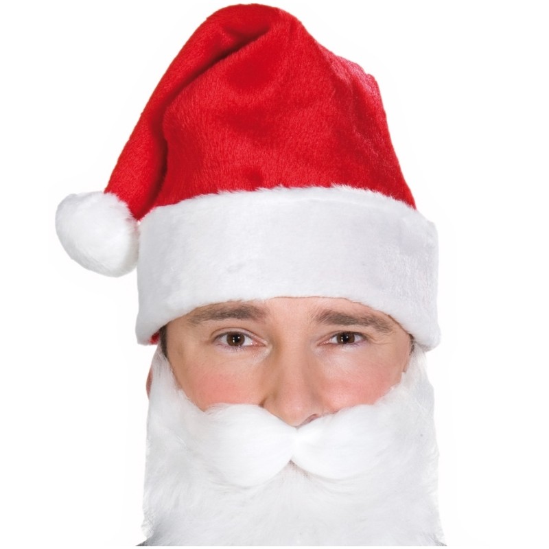 Bonnet De Noël Lumineux LED Avec Fourrure - Bonnet Du Père Noël Qui Brille - Pour Adulte Et Enfant - Fêtes & Cosplay