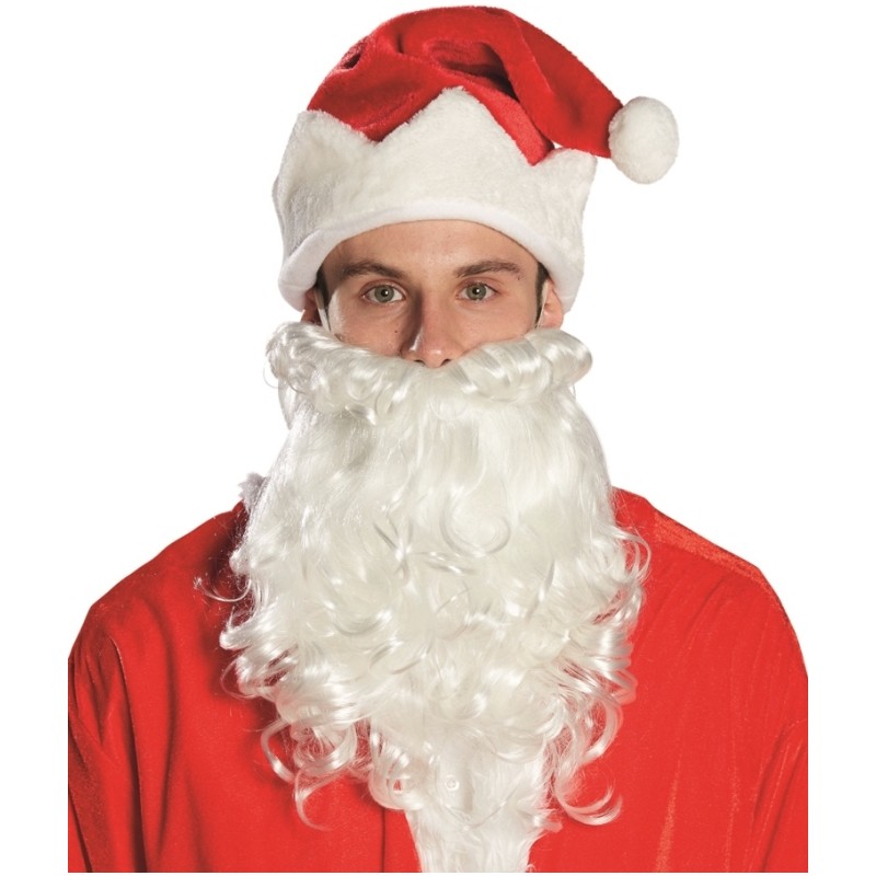 Barbe Père Noël adulte achat Barbes et perruques Père Noël
