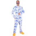 Déguisement costume Hollandais Bleu de Delft homme luxe