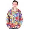 Déguisement chemise hippie smile enfant luxe