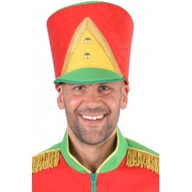 Chapeau harmonie rouge jaune vert homme luxe
