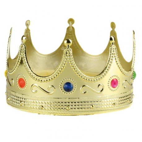 Couronne de roi or adulte et enfant