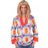 Déguisement chemise hippie batik homme 70's luxe