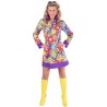 Déguisement hippie smile femme luxe