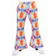 Déguisement pantalon hippie batik homme luxe