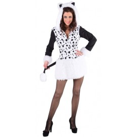 Déguisement chat dalmatien femme luxe