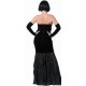Déguisement ange noir femme