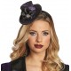 Mini chapeau gothique femme