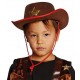 Chapeau cowboy brun enfant