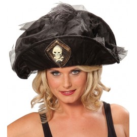 Chapeau pirate femme