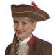 Chapeau pirate marron femme
