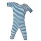 Déguisement baigneur maillot de bain bleu 1900 homme