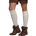 Chaussettes tyroliennes blanches longues homme
