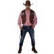 Déguisement gilet cowboy homme luxe