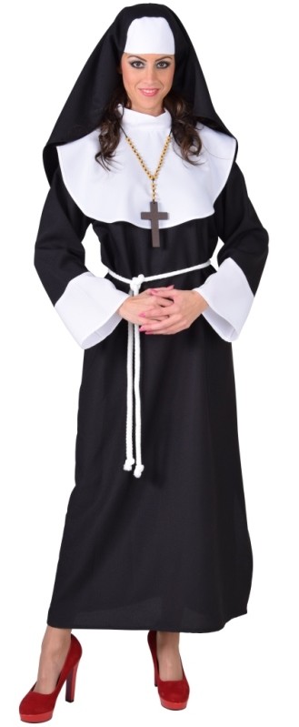 Deguisement Nonne Religieuse Femme main image 0