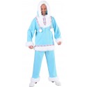 Déguisement esquimau des glaces homme ice blue luxe