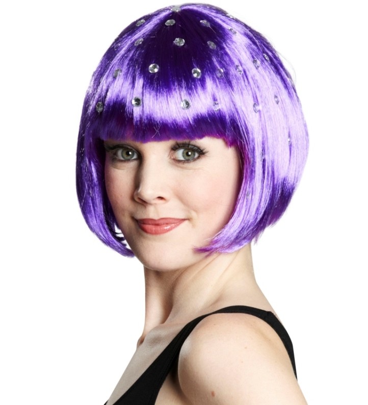 perruque mauve