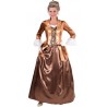 Déguisement marquise brun femme luxe