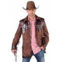 Déguisement manteau cowboy homme luxe