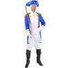 Déguisement officier de la garde bleu cobalt homme luxe