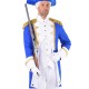 Déguisement officier de la garde bleu cobalt homme luxe