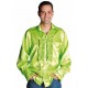 Déguisement chemise disco fluo vert homme luxe (vert anis)