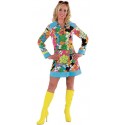 Déguisement Hippie Woodstock femme 60's luxe