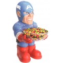 Pot à bonbons Captain America™ Porte bonbons