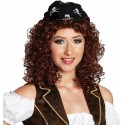 Perruque pirate femme avec bandana