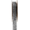 Ruban strass autocollant argent 15 mm x 1 M