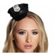 Mini casquette police femme
