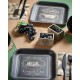 Assiette carton viticole noire 23 cm les 10