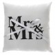 Coussin alliances Mr & Mrs