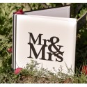 Livre d'or mariage Mr & Mrs