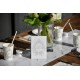 Marque-table Just Married carton blanc 15 cm les 6