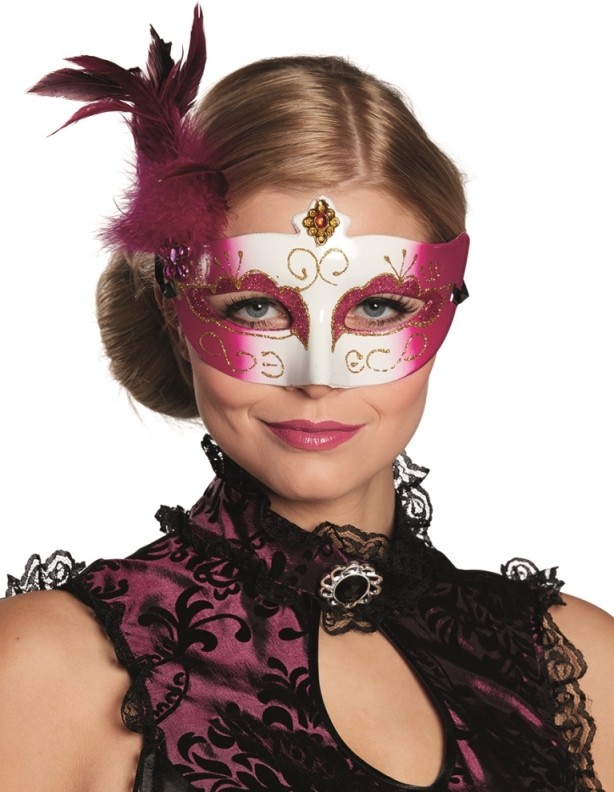 Deluxe femmes or vénitien masque déguisement 20s bal masqué masque venise