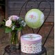 Tirelire liberty shabby chic carton 20 cm