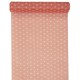 Chemin de table vintage corail intissé 5 M