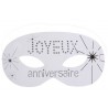 Loups en carton joyeux anniversaire blancs les 10