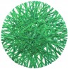 Sets de table raphia vert 34 cm les 4