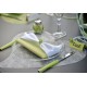 Sets de table coeur fanon blanc 38 cm les 6