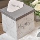 Tirelire Happy carton 20 cm