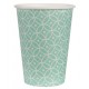 Gobelet carton vintage menthe les 10