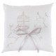 Coussin alliances cage et oiseaux