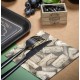 Serviettes de table kraft bouchons de vin papier les 20