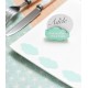 Confettis de table nuage menthe les 50