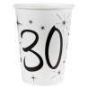 Gobelets carton anniversaire 30 ans les 10